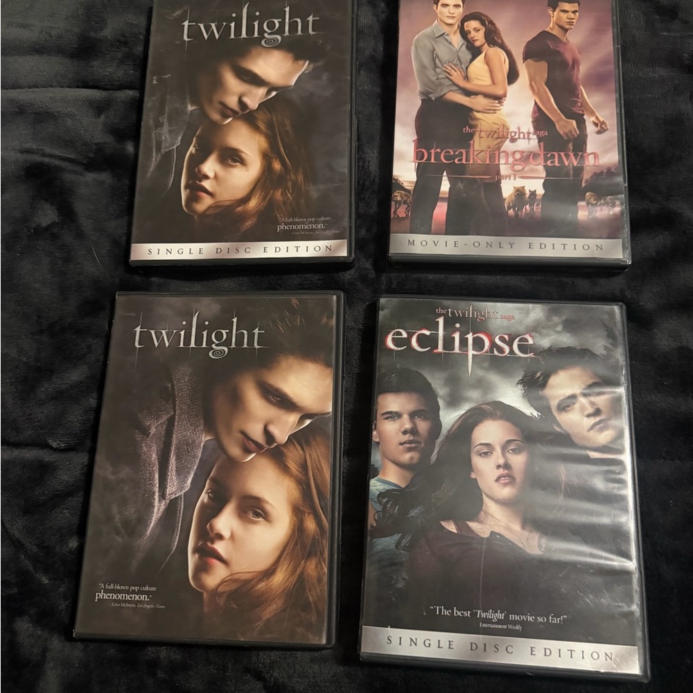 Twilight Saga DVD Set